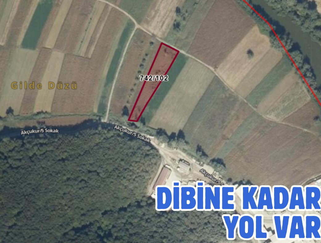 SAKARYA FERİZLİ AKÇUKUR 3.196M² KAVAKLIK SATILIKTIR - SAKARYA FERİZLİ fotoğraf 3